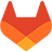 Logo of GitLab